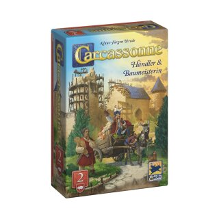 Carcassonne: Händler & Baumeisterin (V3.0 Erw. 2)