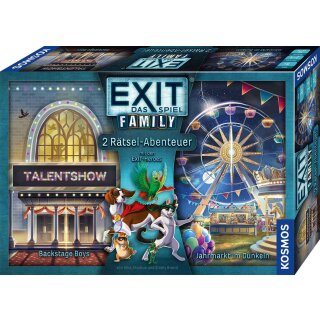 EXIT - Das Spiel Family: Backstage Boys/Jahrmarkt im Dunkeln