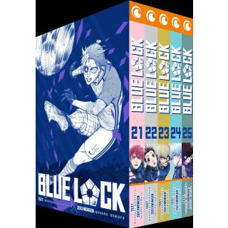 Blue Lock, Band 21 - 25 im Schuber