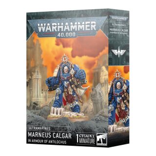 Space Marines: Marneus Calgar in Rüstung des Antilochus