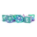Unicorn Resin Polyhedral Dice Set Aurora (7)