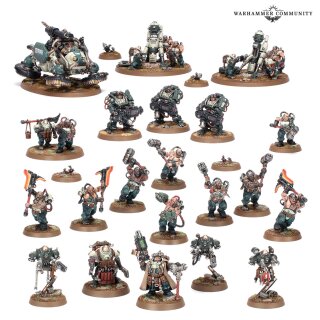 Warhammer 40,000 Streitmacht: Chthonischer Prospektorverband / Cthonian Prospect - Leagues of Votann
