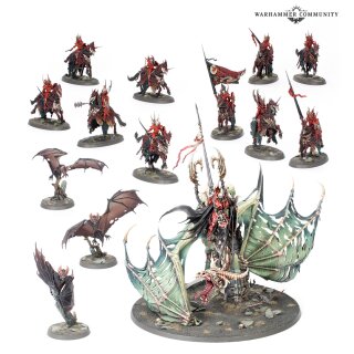 Warhammer Age of Sigmar Streitmacht: Lanzen der roten Zitadelle / Lances of the Crimson Keep - Soulblight Gravelords