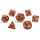 Mercury Fang Metal RPG Dice Set (7)