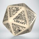 Dungeon Generator Die: Beige&Black