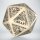 Dungeon Generator Die: Beige&Black