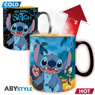 DISNEY - Mug Heat Change - 460 ml - Lilo & Stitch