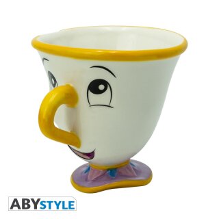 DISNEY - 3D Mug - 500 ml - Beautey and the Beast Chip