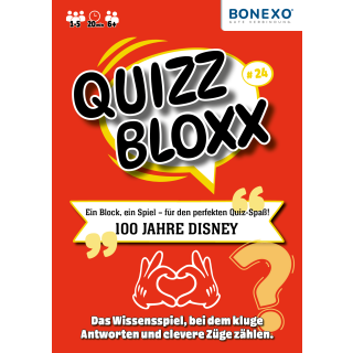 QuizzBloxx Block 100 Jahre Disney