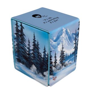 Ultra Pro - Bob Ross - Winter Paradise Alcove Flip Deck Box 100+