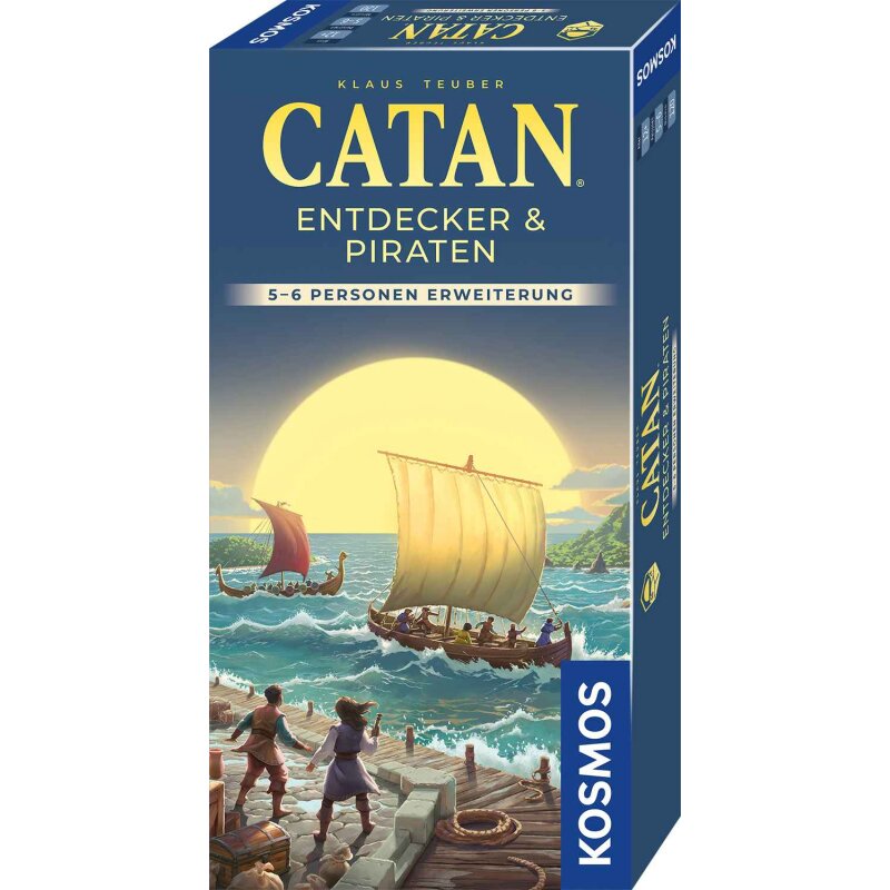Catan: Entdecker & Piraten 5-6 Spieler [Erweiterung] (2025), 24,95