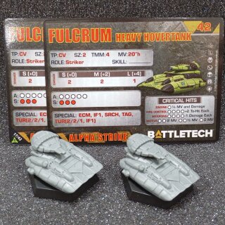 Duo Vehicle: Inner Sphere 50T Fulcrum Hover Tank (2 Stück)