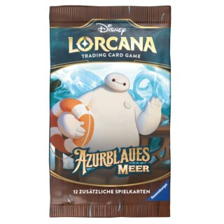 Disney Lorcana - Azurblaues Meer Booster DE