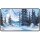 Ultra Pro - Bob Ross - Winter Paradise Black Stitched Playmat