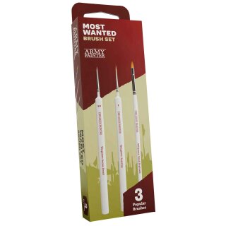 The Army Painter: Most Wanted Brush Set