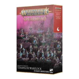 Speerspitze der Jünger des Tzeentch – Tzaangor-Kriegsherde