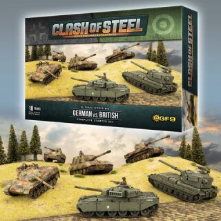 Clash of Steel Starter: German vs British (Global Uprising)