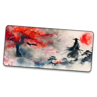 Kraken: Samurai - Gamer Mousepad 90x40 cm