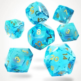 Crysalix Sharp Edge Resin RPG Dice Set