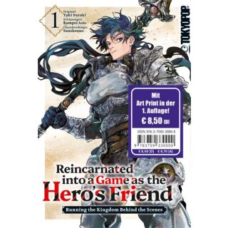 Reincarnated into a Game as the Hero’s Friend, Band 1