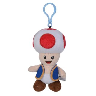 Super Mario Plush Key Chain - Toad