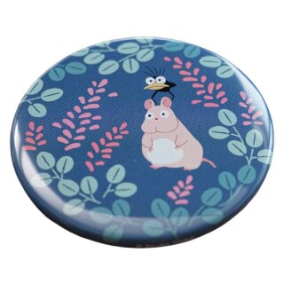 Spirited Away - Badge Boh Mouse & Bird