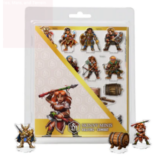 Skinny Minis: Halflings Combat (16)