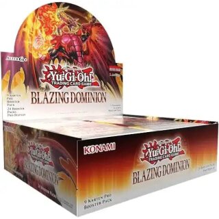 Yu-Gi-Oh! Blazing Dominion Display DE