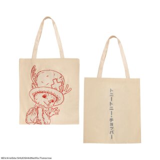 Embroidered Tote Bag - Chopper Sketch - One Piece Netflix