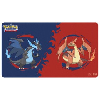 Ultra Pro - Pokémon: Playmat: Mega Glurak X und Mega Glurak Y