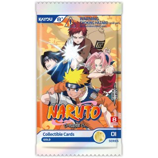 Kayou: NARUTO-Smriti Collectible Cards-Earth Scroll-001B-Foil-Booster