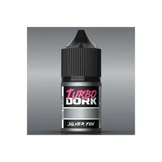 Turbo Dork Acrylic: Silver Fox Metallic (22ml)
