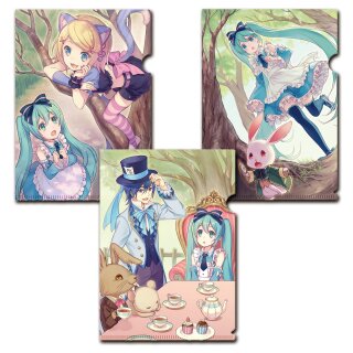 Hatsune Miku - Clearfile Set (3 Pieces)