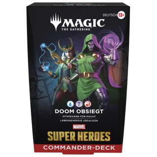 MtG: Marvel Super Heroes - Commander Deck: Doom Obsiegt