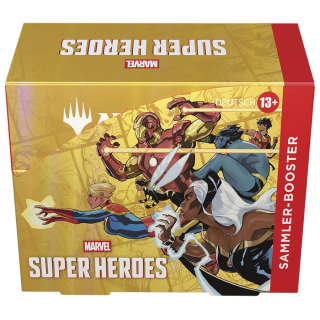 MtG: Marvel Super Heroes - Sammler-Booster Display DE