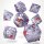 Sakura Drift Liquid Core RPG Dice Set