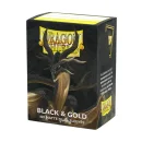 Dragon Shield: Black & Gold [Matte] (100 Sleeves)