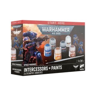 Space Marines: Intercessoren + Farben (11. Edition, 2026)