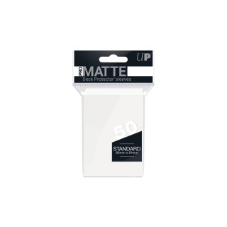 Ultra Pro - PRO-Matte 50ct Standard Deck Protector Sleeves: White