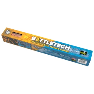 Battletech: Battlemat Fire and Ice 02 Magma Fjords