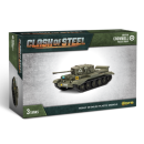 Clash of Steel - British: Cromwell Recce Troop (x3 Plastic)