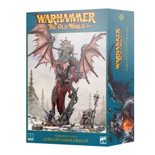 Krieger des Chaos: Kriegsherr/Hexer auf Chaosdrachen