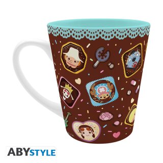 ONE PIECE - Mug - 250 ml - Chibi Whole Cake Island