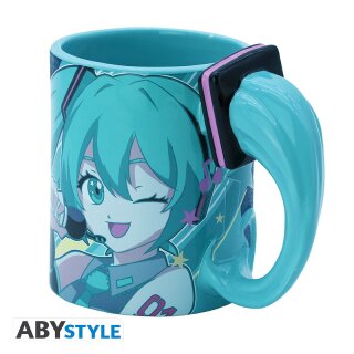 HATSUNE MIKU - Mug 3D handle - Miku