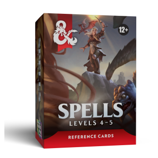 D&D: Trove Reference Cards - Spells: Levels 4-5 EN