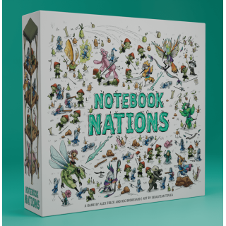 Notebook Nations incl. Terrific Towns mini expansion