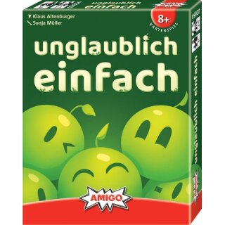 unglaublich einfach