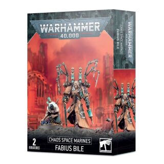 Chaos Space Marines: Fabius Gallus / Fabius Bile