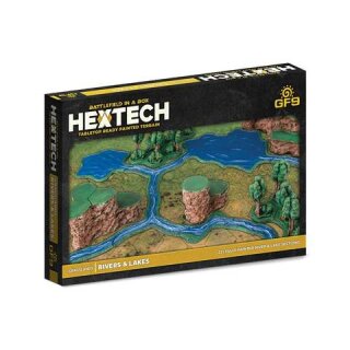 HexTech: Grasslands - Rivers and Lakes (x22)