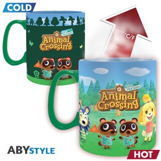 ANIMAL CROSSING - Mug Heat Change- 460 ml -Island Welcome